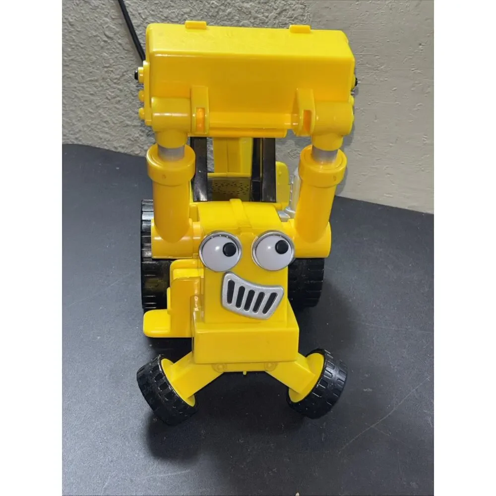 Bob The Builder Scoop Electronic Moves Talking Sound Vtg 2001 Hasbro WORKS